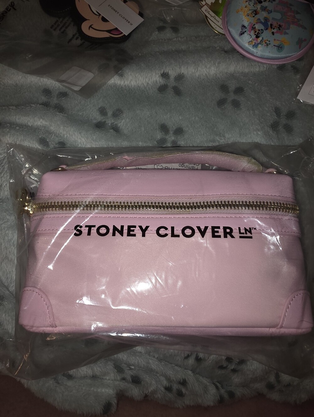 Stoney Clover  Top Handle Crossbody Bag NWT FLAMINGO